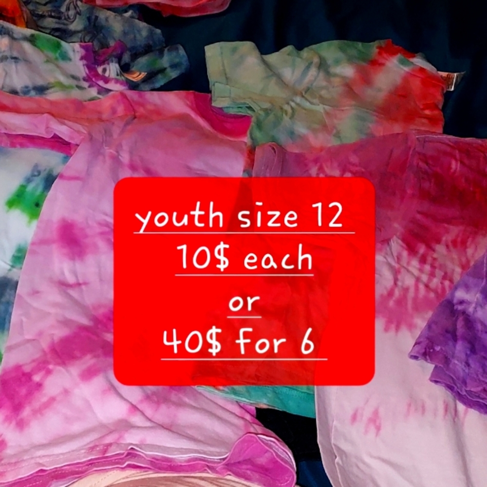 Original prewashed and set TieDYE